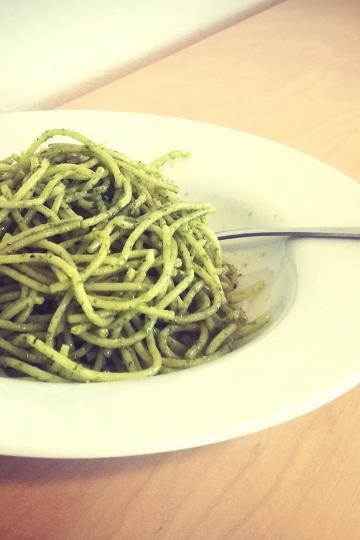 Ein Teller Spaghetti