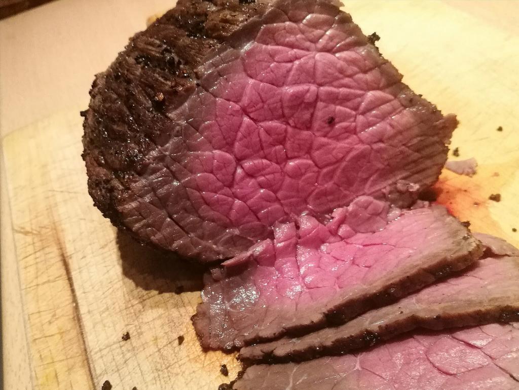 Roastbeef mit einigen Scheiben