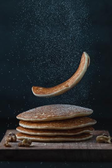 Ein Stapel Pfannkuchen