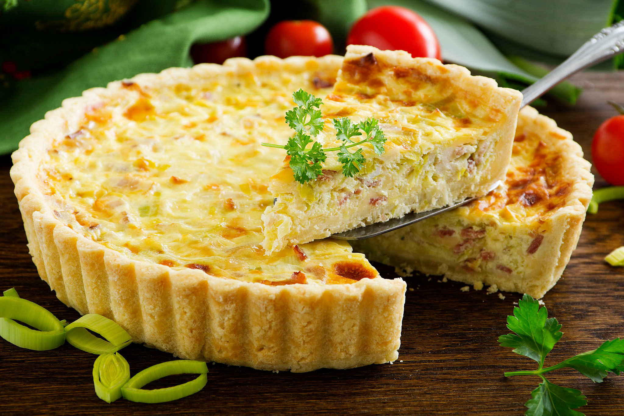 Quiche lorraine - Heiss und fettig