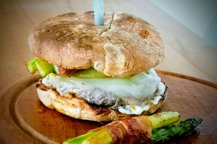Spargel-Burger