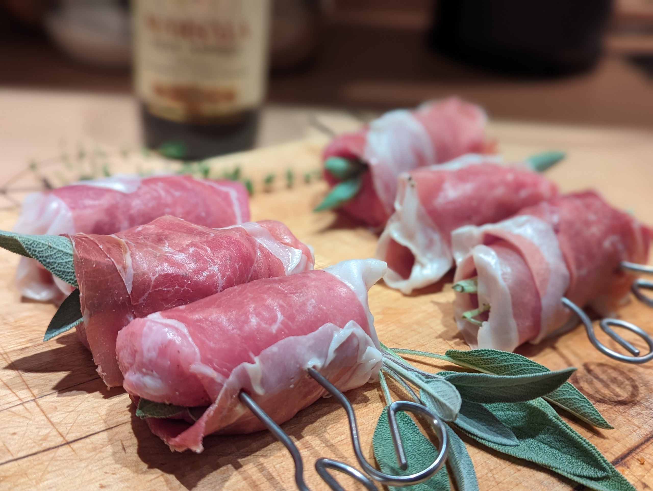 Saltimbocca alla romana - Heiss und fettig